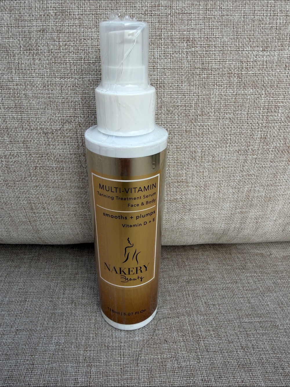 Nakery Beauty Multi-Vitamin Tanning Treatment Serum - Gold & White
